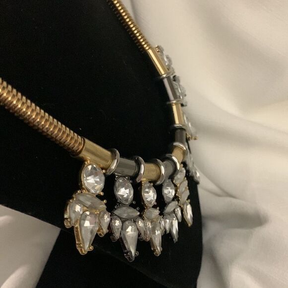 Vintage Chain Link Statement necklace - Picture 8 of 14